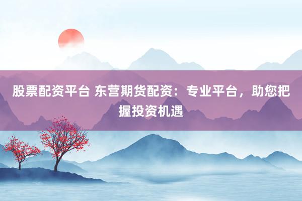 股票配资平台 东营期货配资：专业平台，助您把握投资机遇